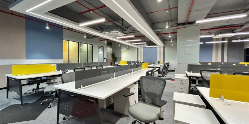 High-end commercial carpet cleaning in modern business spaces
