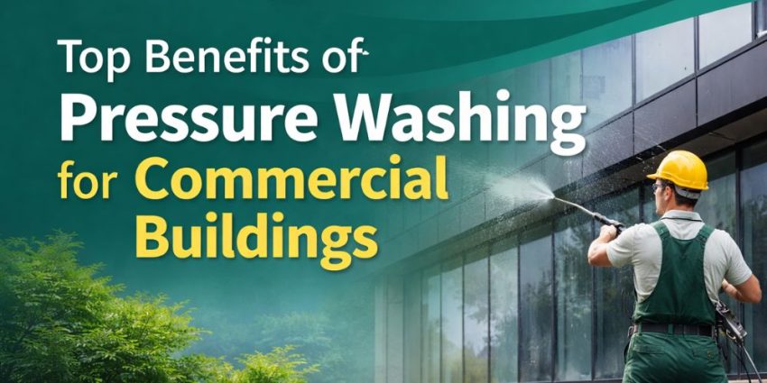 Top Benefits of Pressure Washing for Commercial Buildings