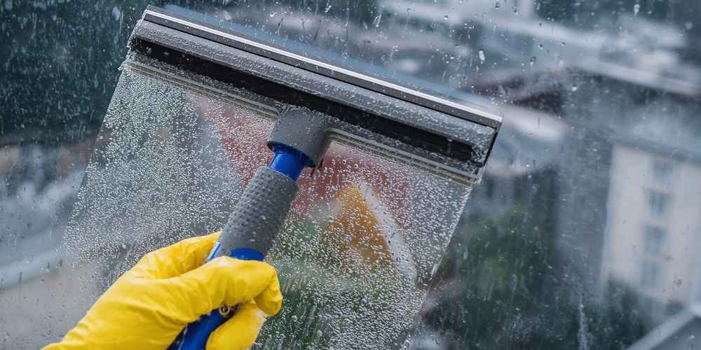 Clean Exterior Windows, Screens, and Tracks