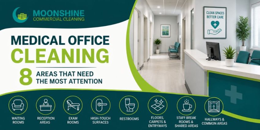 8 Areas That Need the Most Attention in Medical Office Cleaning
