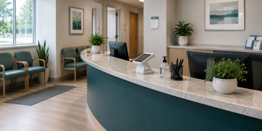 Reception and Check-In Areas in medical office