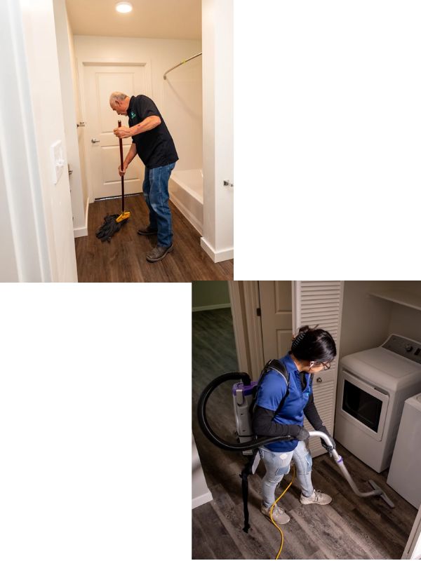 Janitorial Cleaning of the offices