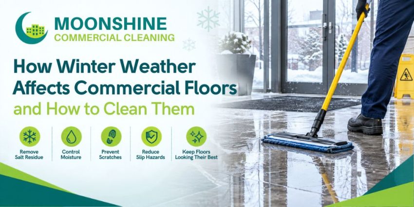 How Winter Weather Affects Commercial Floors and How to Clean Them