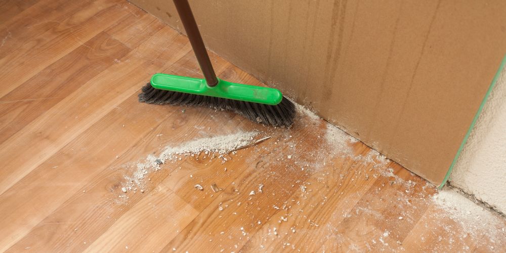 Remove Dry Debris Before Mopping